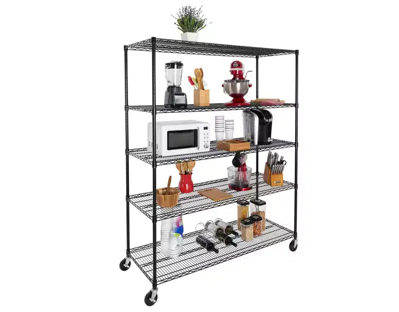 Étagère métallique à 5 niveaux UltraDurable 60 x 24