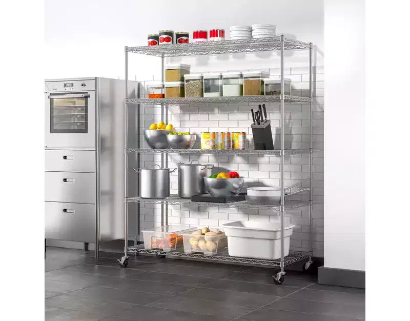 Étagère métallique à 5 niveaux UltraDurable 60 x 24