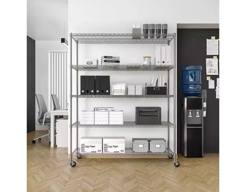 Étagère métallique à 5 niveaux UltraDurable 60 x 24