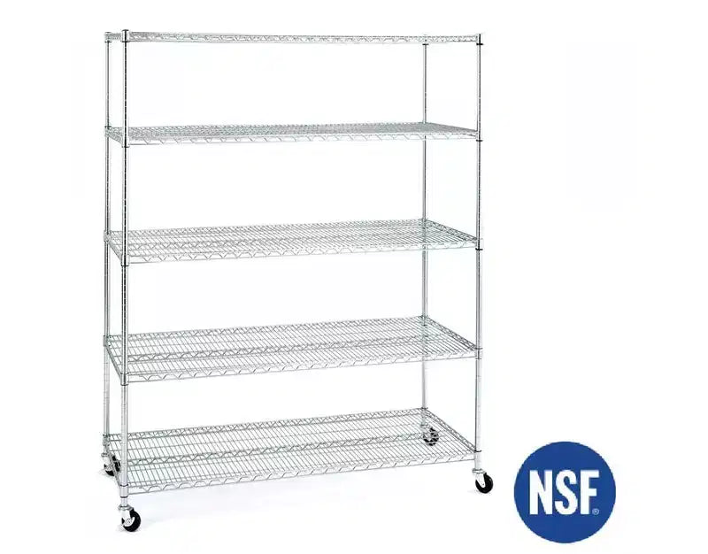 Étagère métallique à 5 niveaux UltraDurable 60 x 24