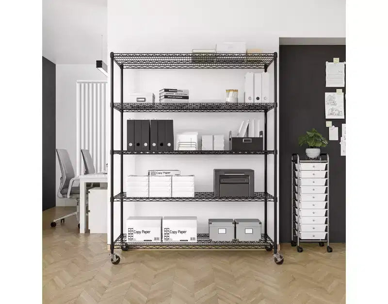 Étagère métallique à 5 niveaux UltraDurable 60 x 24