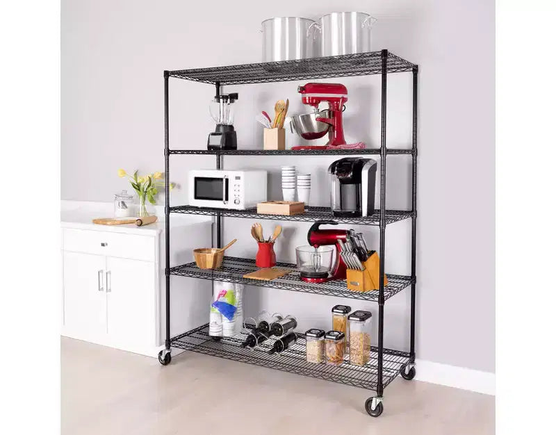 Étagère métallique à 5 niveaux UltraDurable 60 x 24