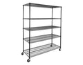 Seville Classics UltraDurable 5-Tier 60 x 24 Steel Wire Shelving Unit