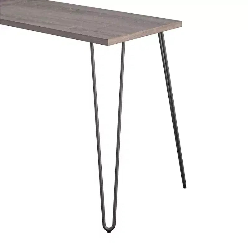 Bureau d'angle avec rehausse