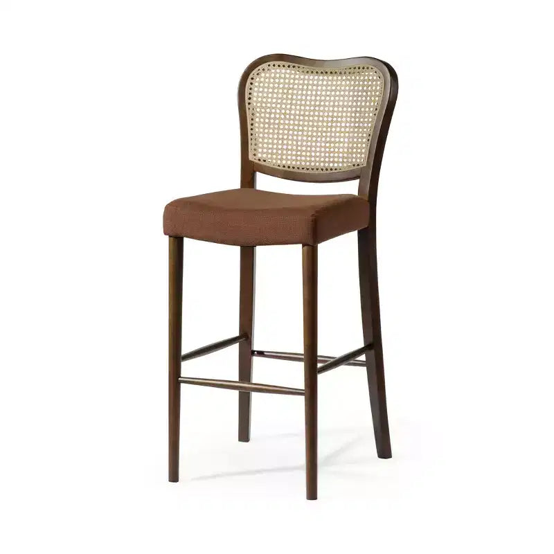 Tabouret de bar avec revêtement en tissu, hauteur d'assise de 31 po