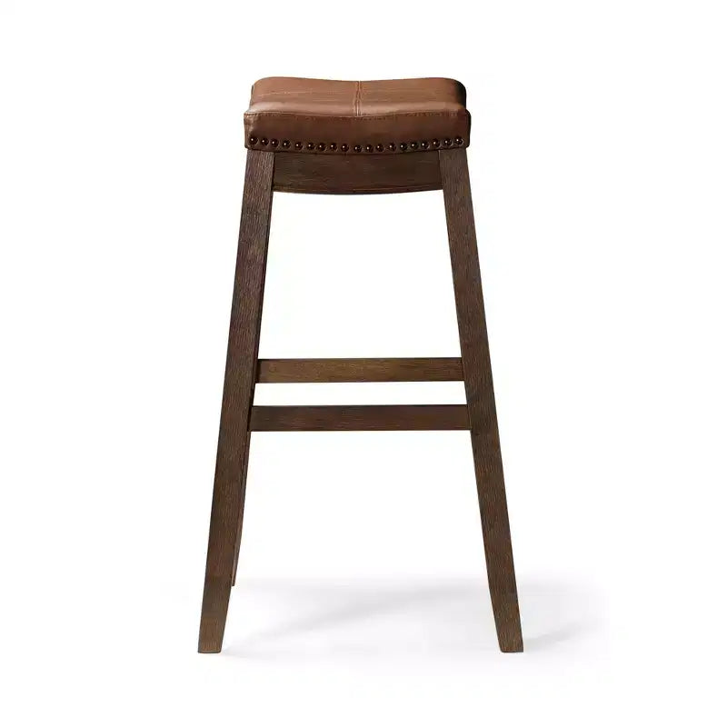 Tabouret de bar sans dossier en similicuir 31