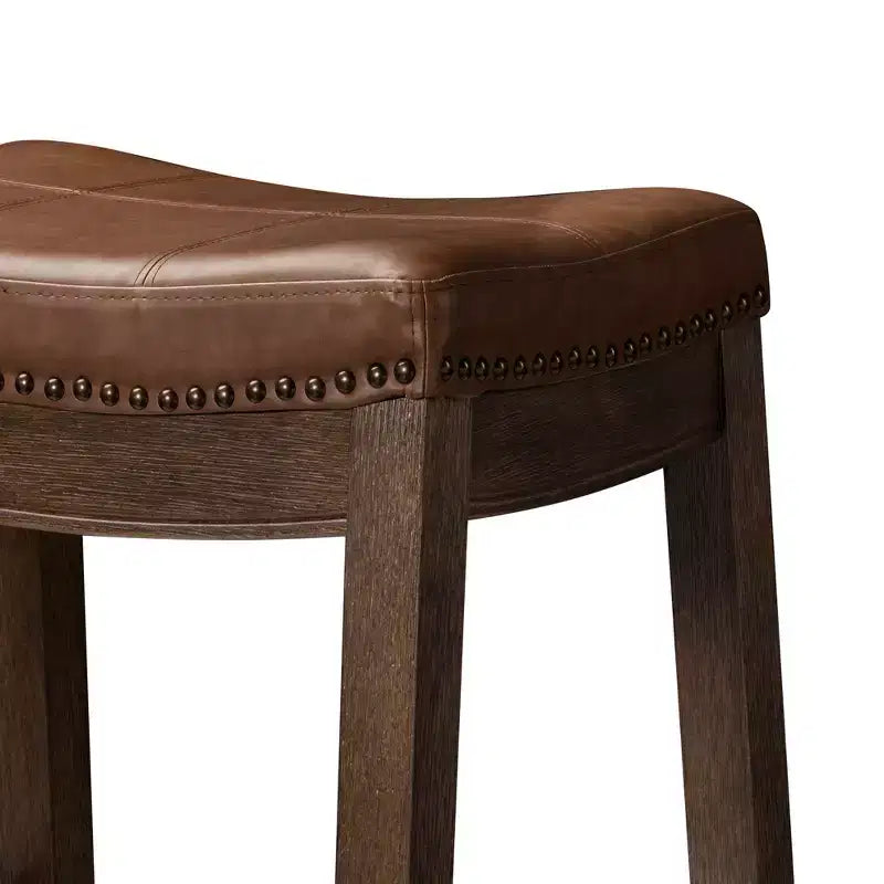 Tabouret de bar sans dossier en similicuir 31