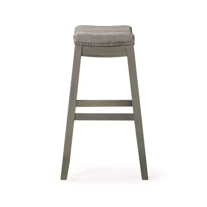 Tabouret de bar sans dossier en similicuir 31
