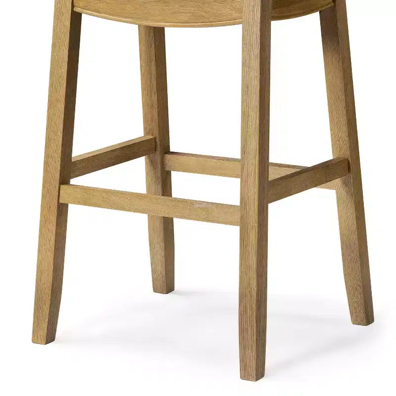 Tabouret de bar sans dossier en similicuir 31