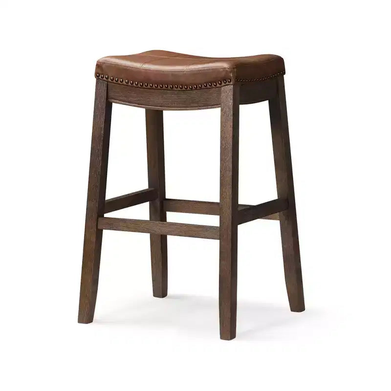 Tabouret de bar sans dossier en similicuir 31