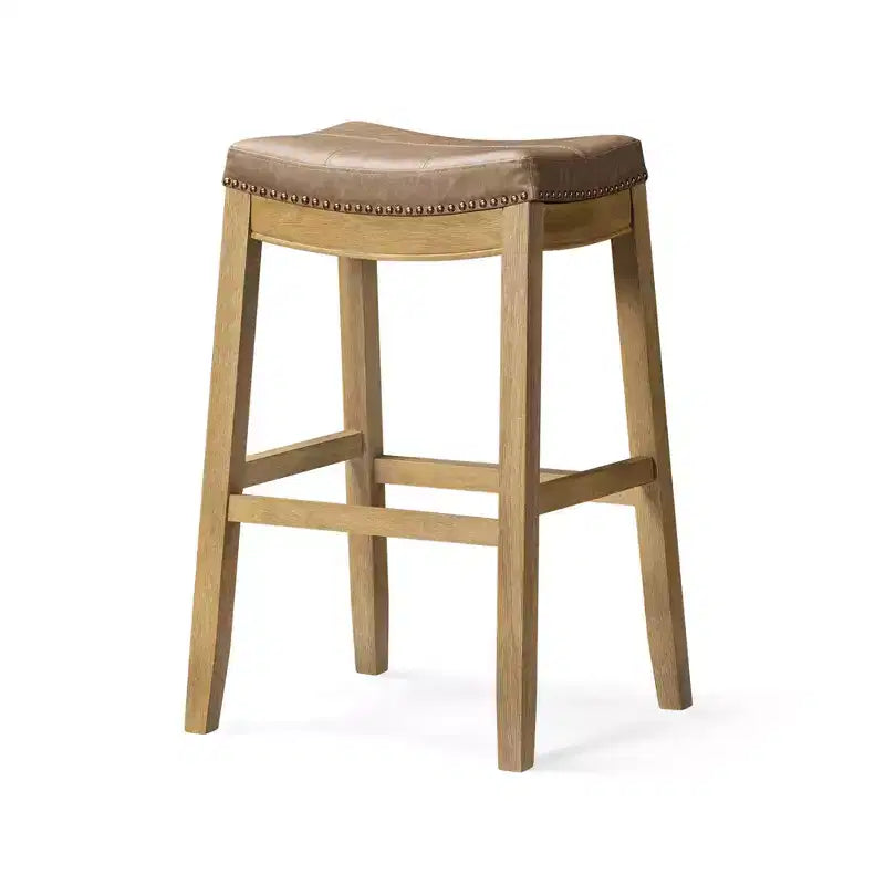 Tabouret de bar sans dossier en similicuir 31