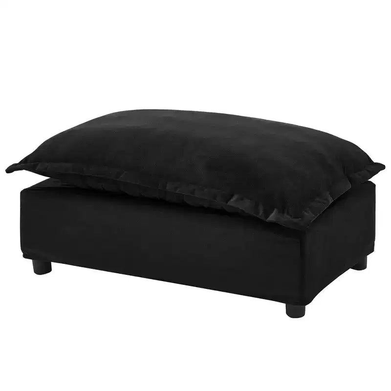 Canapé moderne 47 avec pouf mobile