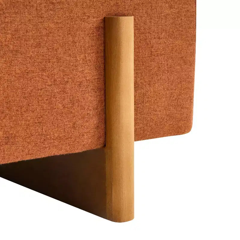 Banc de rangement ottoman rembourré moderne avec couvercle à charnière
