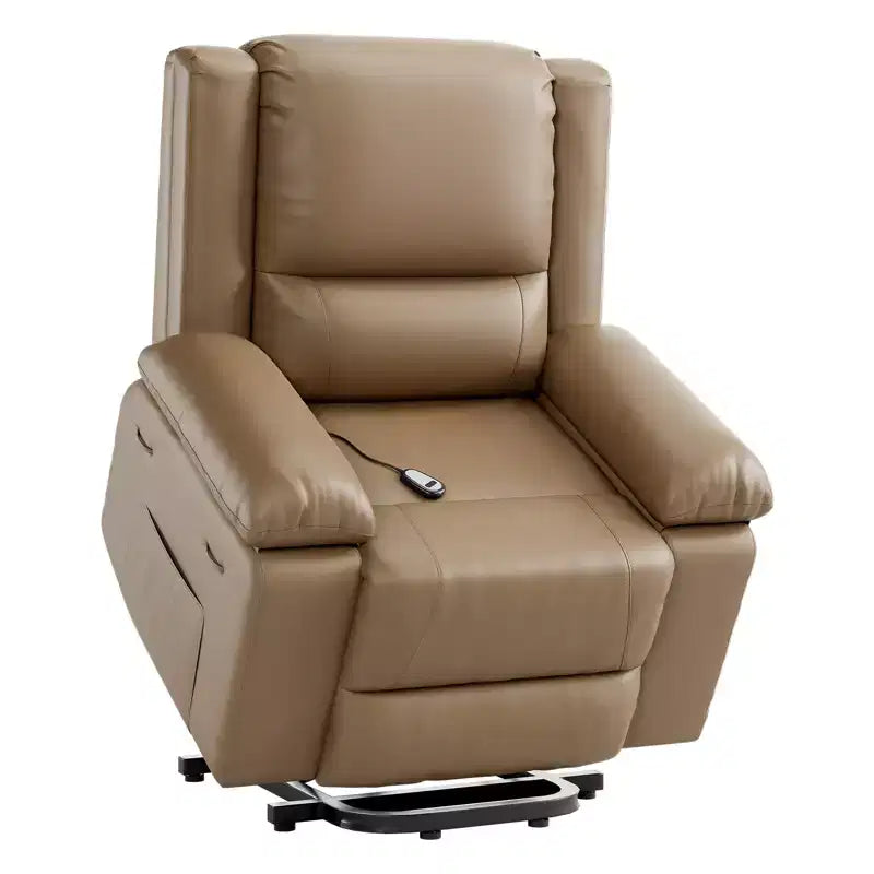 Fauteuil inclinable releveur - Canapé simple en cuir U