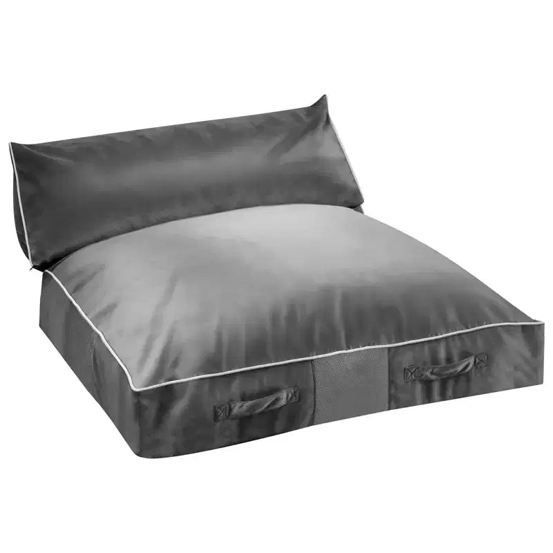 Crash Pad 5 x 4,5 pieds Tapis de réception sensoriel pour enfants avec blocs en mousse et housse lavable Grande zone d'atterrissage en mousse souple