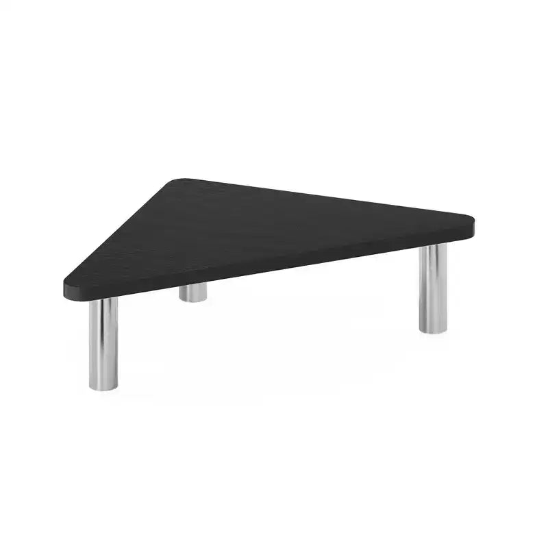 Rehausseur d'écran moderne pour ordinateur portable, organiseur de bureau, étagère de support d'ordinateur, noir